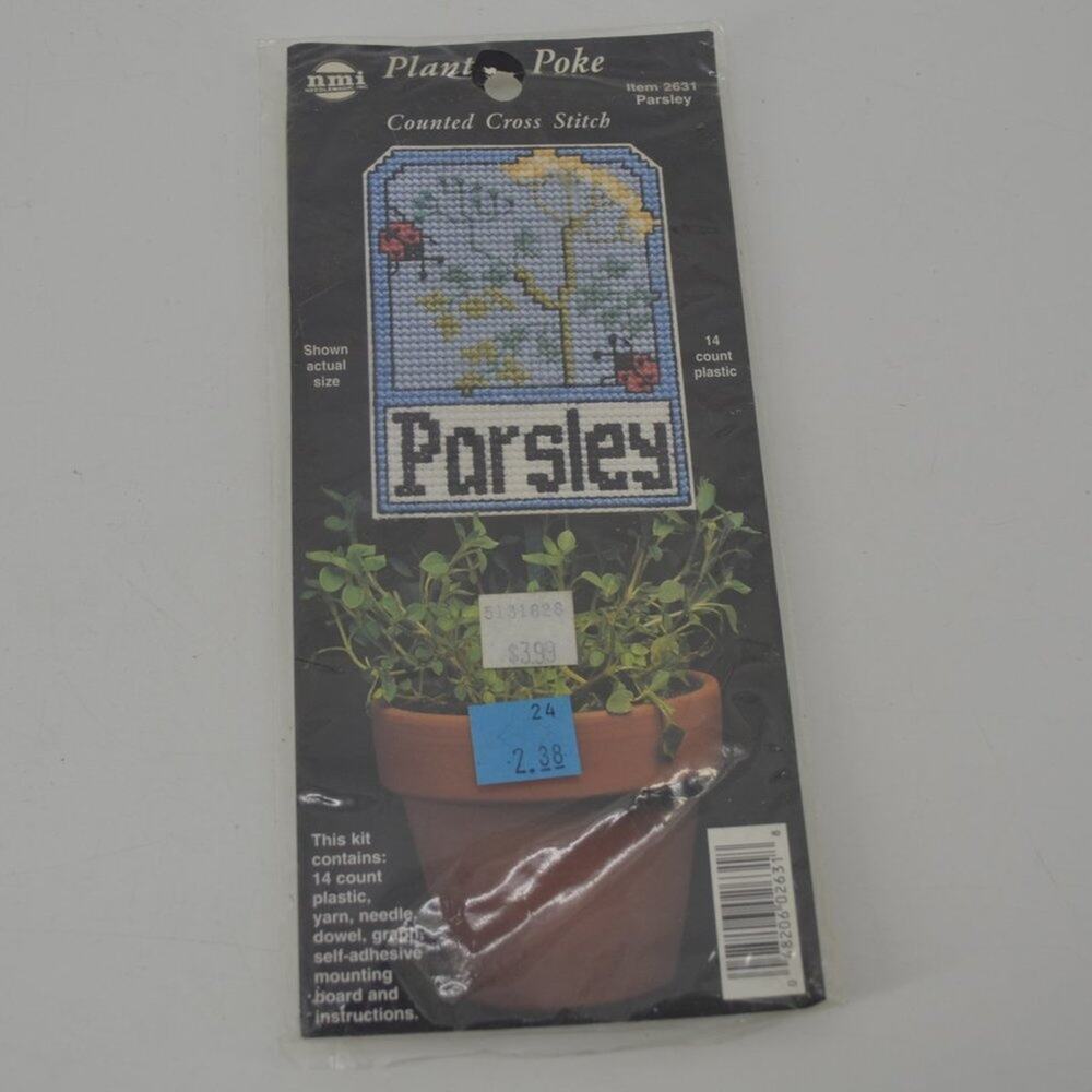 Needle Magic Inc. Counted Cross Stitch Parsley Item 2631 Arts and Crafts Garden